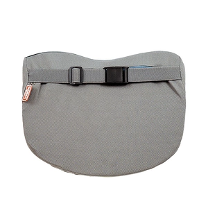 Gối cổ GC01 cao su non trung xám