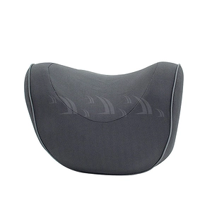 Gối cổ GC03 cao su non khúc xương lớn xám