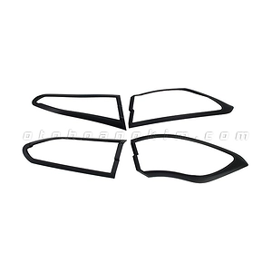 Viền đèn sauToyota Corolla Cross [2020] đen