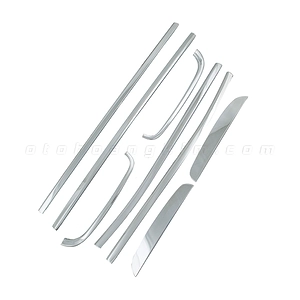 Viền chỉ kính Ford Ranger [2015-2021] 8 chi tiết