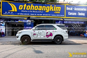 Tem Xe Toyota Fortuner - TFO132