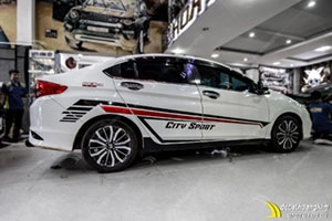 Tem Xe Honda City - HCT042