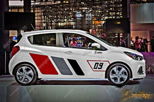 Tem Xe Chevrolet Spark - CSP003