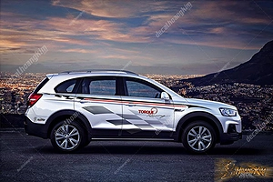 Tem Xe Chevrolet Captiva - CCA002