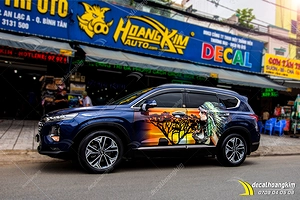 Tem Xe Hyundai Santafe - HSA018