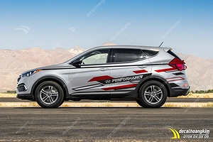 Tem Xe Hyundai Santafe - HSA019