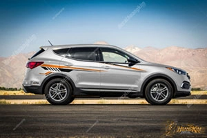 Tem Xe Hyundai Santafe - HSA007