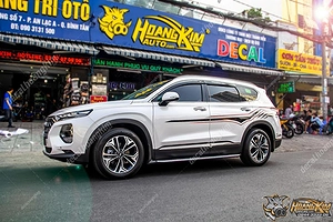 Tem Xe Hyundai Santafe - HSA008