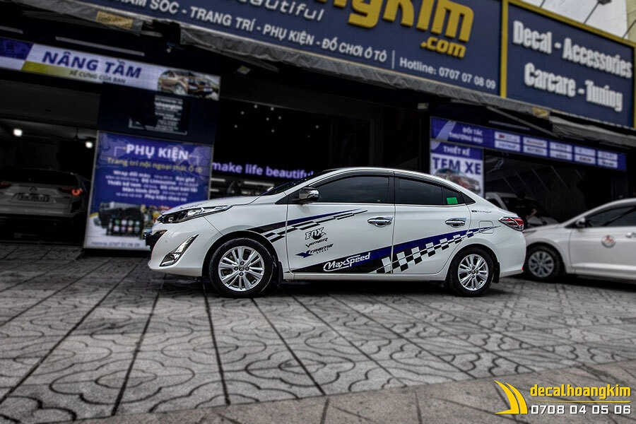 Tem Xe Toyota Vios TVI061 - Ảnh 1