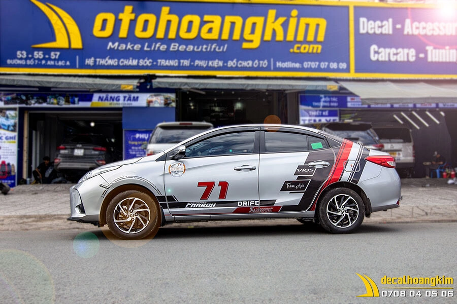 Tem Xe Toyota Vios - TVI056 - Ảnh 1