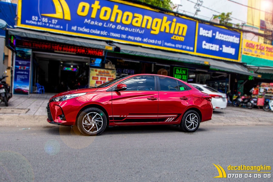 Tem Xe Toyota Vios - TVI051 - Ảnh 1