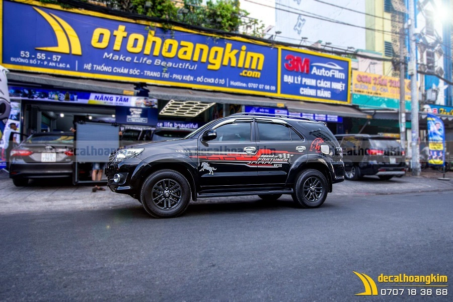 Tem Xe Toyota Fortuner - TFO151 - Ảnh 1
