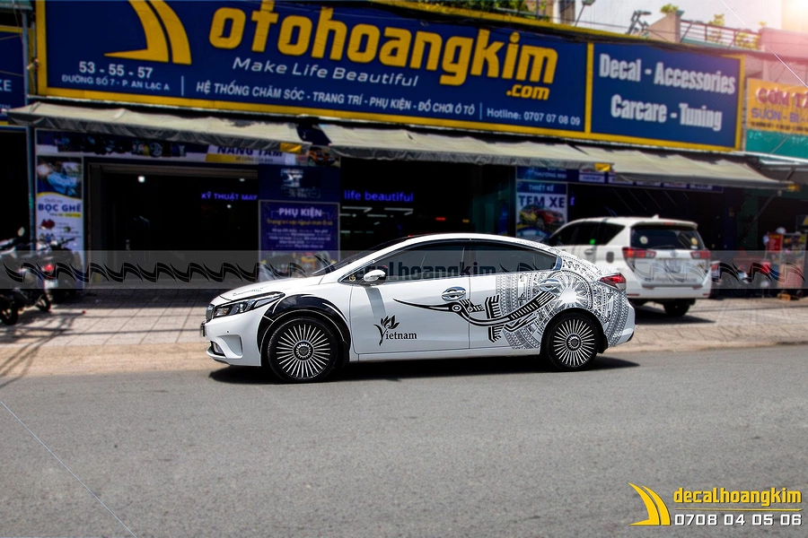 Tem Xe Kia Cerato KCE048 - Ảnh 1