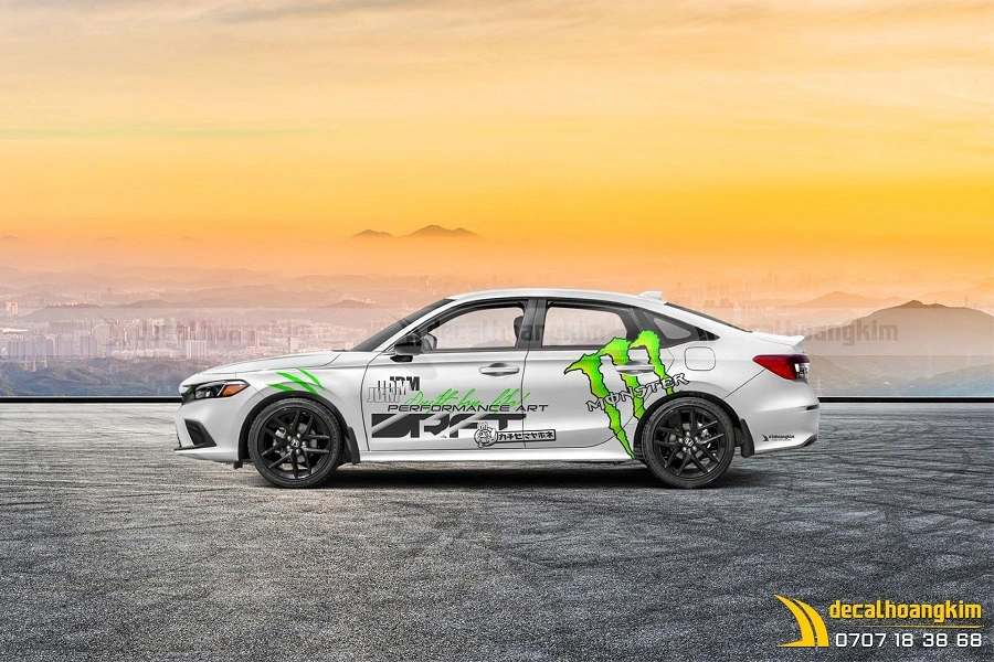 Tem Xe Honda Civic - HCV063 - Ảnh 1