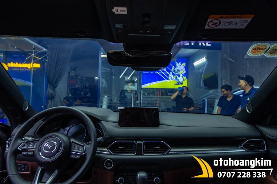 Dán phim cách nhiệt Konica xe Mazda CX8 - Ảnh 5