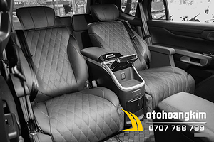 Độ Ghế Limousine Cực Cao Cấp Cho Băng Giữa Xe 7 Chỗ
