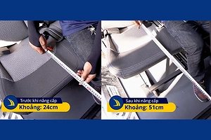 Ghế Điện Băng Sau Ford Transit 2023