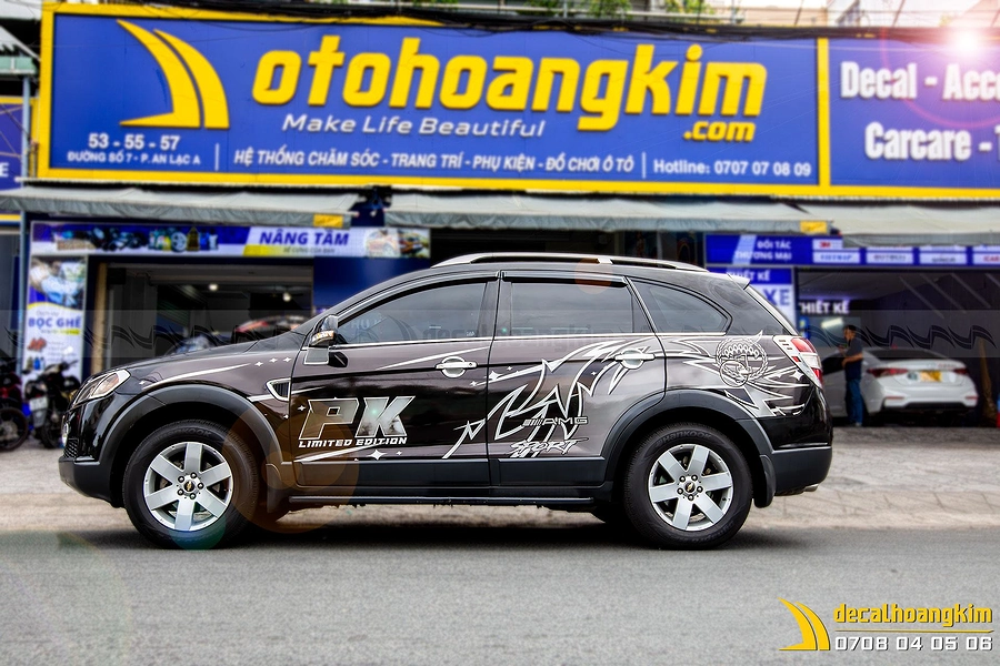 Tem Xe Chevrolet Captiva - CCA027 - Ảnh 1