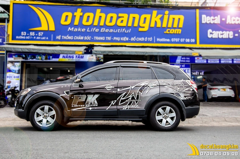 Tem Xe Chevrolet Captiva - CCA027