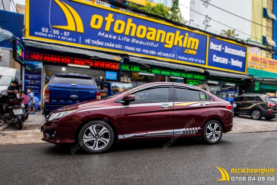 Tem Xe Honda City - HCT060 - Ảnh 1