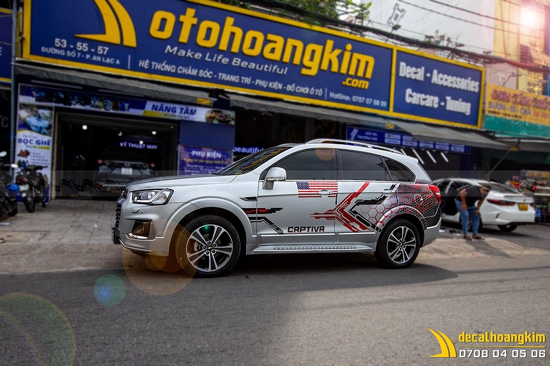 Tem Xe Chevrolet Captiva - CCA028