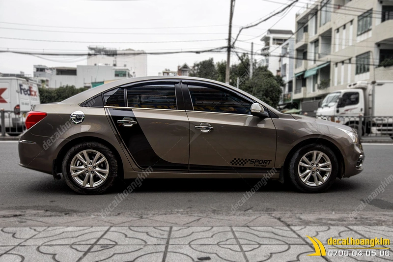 Tem Xe Chevrolet Cruze - CCR039