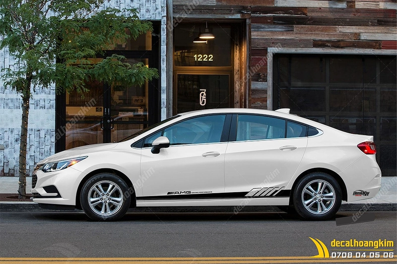 Tem Xe Chevrolet Cruze - CCR037