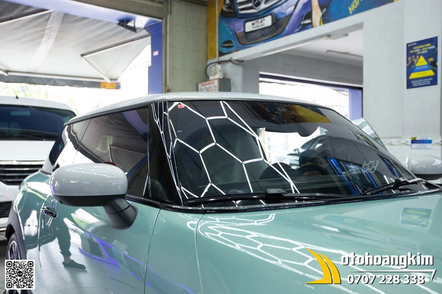 Dán phim cách nhiệt 3M full xe Mini Coopers - Ảnh 2