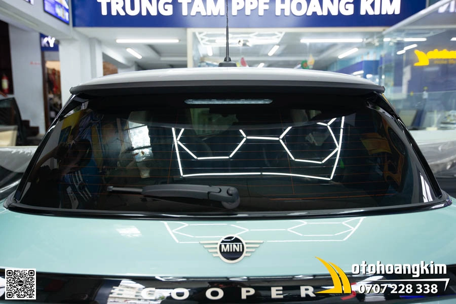 Dán phim cách nhiệt 3M full xe Mini Coopers - Ảnh 3