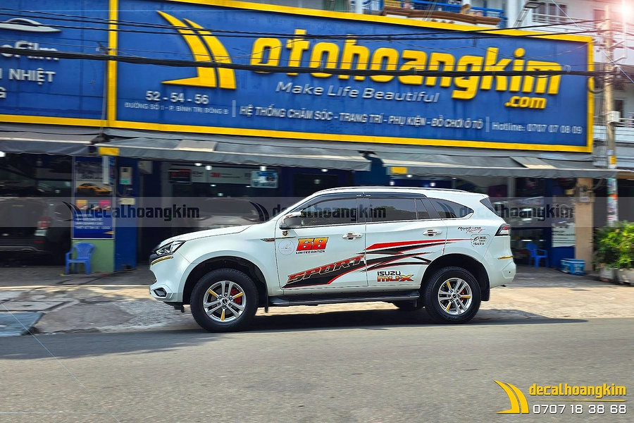 Tem Xe Isuzu Mux - IMU015 - Ảnh 1