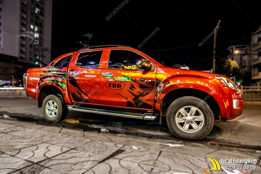 Tem Xe Isuzu Dmax - IDM005 - Ảnh 1