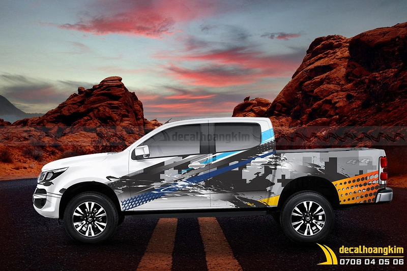 Tem Xe Chevrolet Colorado - CCL062