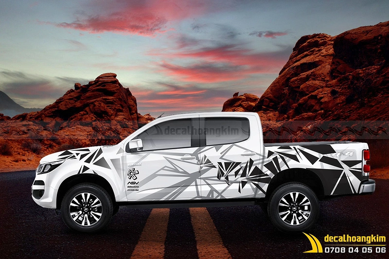 Tem Xe Chevrolet Colorado - CCL061