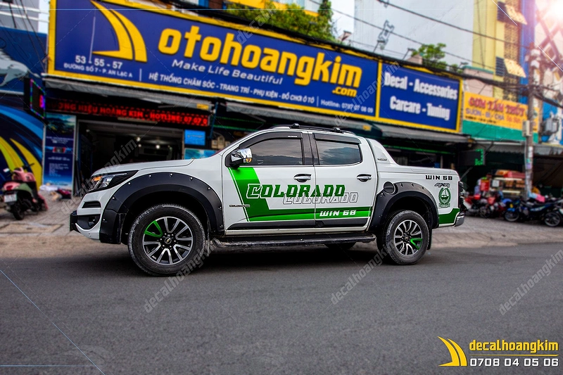 Tem Xe Chevrolet Colorado - CCL060