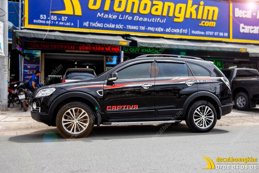 Tem Xe Chevrolet Captiva - CCA025 - Ảnh 1