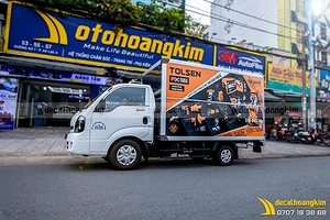 Dán Quảng Cáo Trên Xe Ô Tô - DQC337