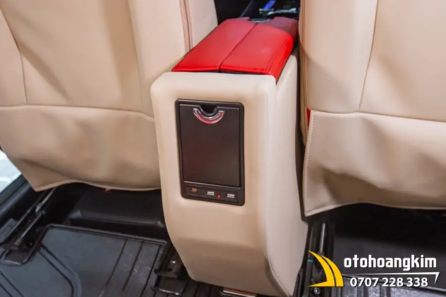 Hộp tỳ tay VF3 mẫu 2 (có sạc không dây) - Ảnh 4