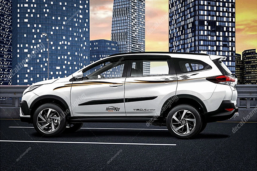 Tem Xe Toyota Rush TR006 - Ảnh 1