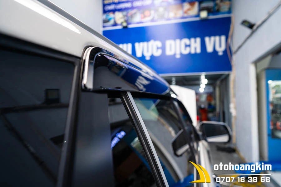 Vè Che Mưa Ford Everest 2018 Viền Inox Cao Cấp - Ảnh 4