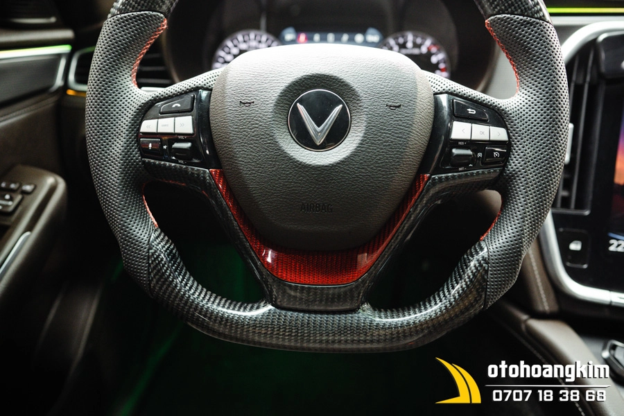 Vô Lăng Độ Thể Thao Chất Liệu Cacbon - Ảnh 10