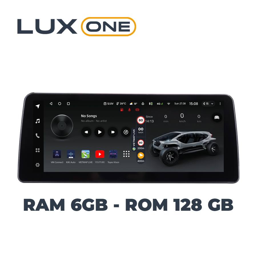 Màn hình android Teyes Luxone 12.3inch 6/128 (Mercedes/ BMW/ AUDI) - Ảnh 1