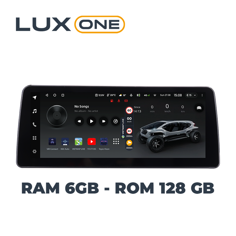 Màn hình android Teyes Luxone 12.3inch 6/128 (Mercedes/ BMW/ AUDI)