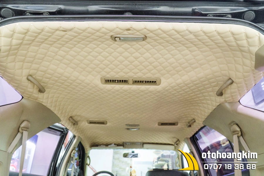 Bọc La Phông Trần 5D Cho Xe 7 Chỗ - Ảnh 1