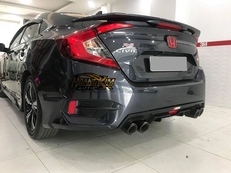 Độ pô Honda Civic thể thao - Ảnh 1