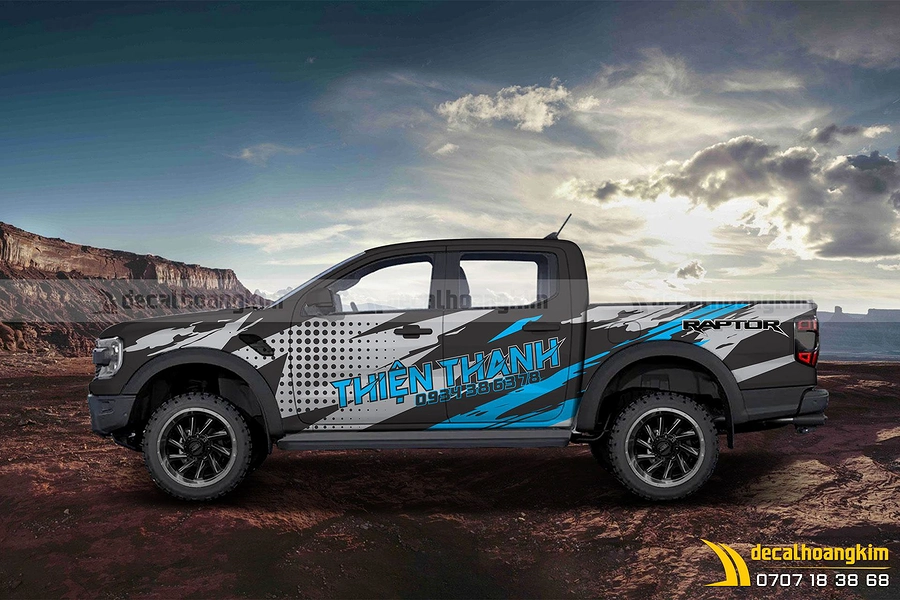 Tem Xe Ford Ranger Raptor - FFRA245 - Ảnh 1