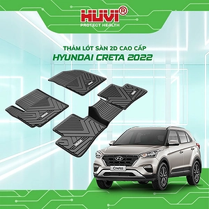 Thảm Lót Sàn Huvi Hyundai Creta 2021 2D