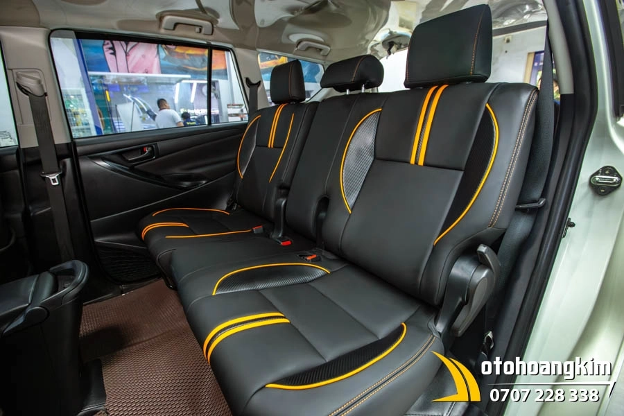 Bọc Ghế Da Nappa King 6.0 Xe Innova - Ảnh 4
