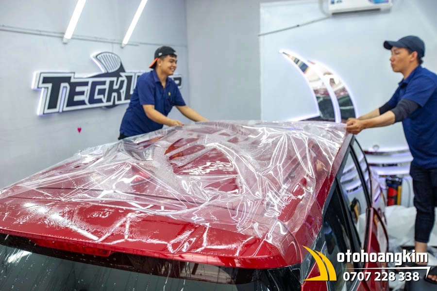 Dán PPF Protek xe Carens - Ảnh 3