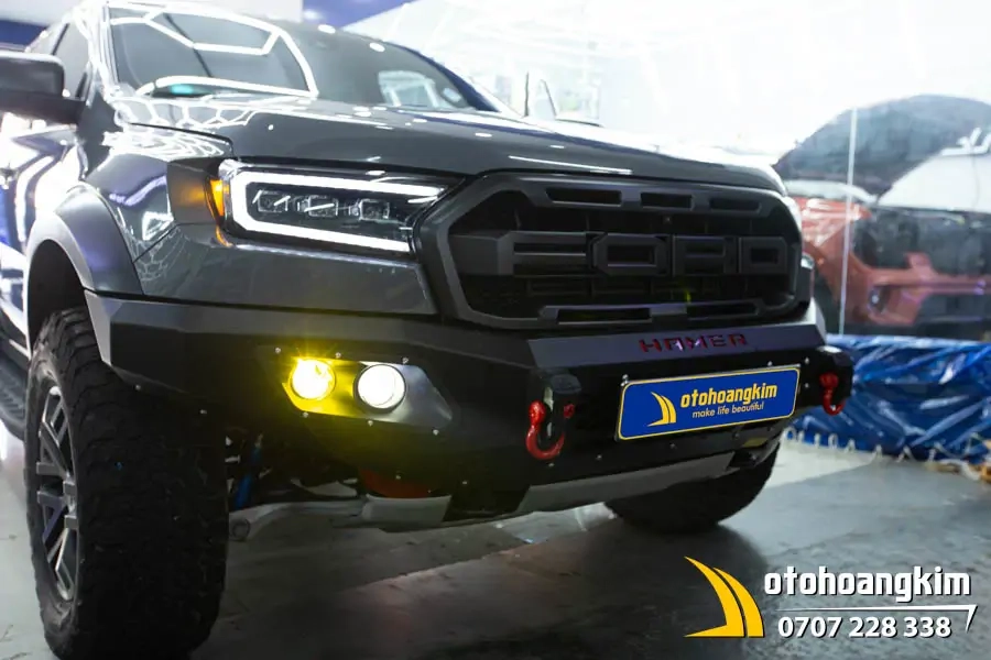 Cản Trước Hamer AM106 Xe Ranger Raptor - Ảnh 3