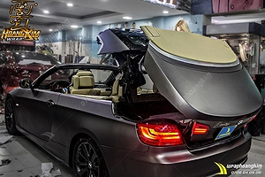 Dán đổi màu xám mờ Bmw 320i